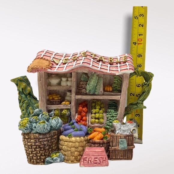 Vintage | Ceramic Vegetable Teapot Decor (SC) - Picture 8 of 9